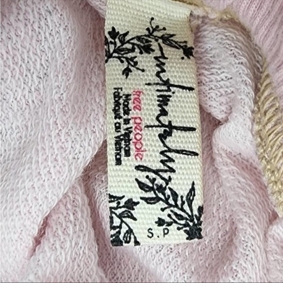 NWT Free People Cozy All Day Joggers In Daytime Fireworks. Size S - Picture 10 of 14